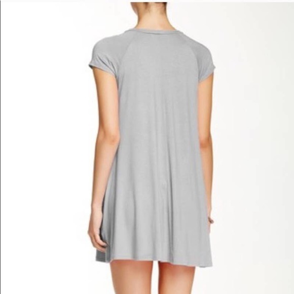 SOPRANO Women's Black T-Shirt Jersey Swing Mini Dress with Pockets size XS - Picture 8 of 8